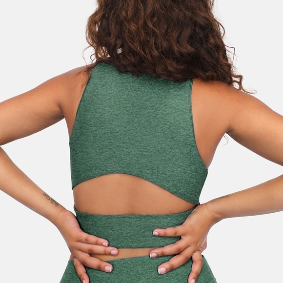 Outdoor Voices Slashback Crop Top, Flamingo - Picture 8 of 8